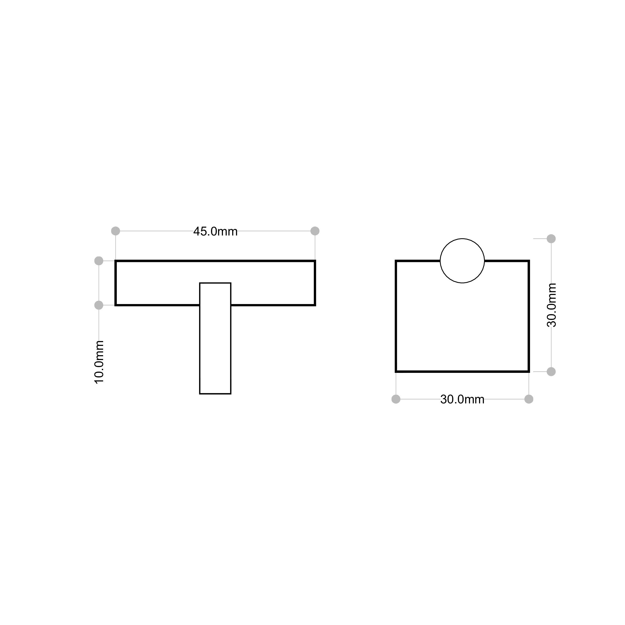 Aika Single Bar Handle