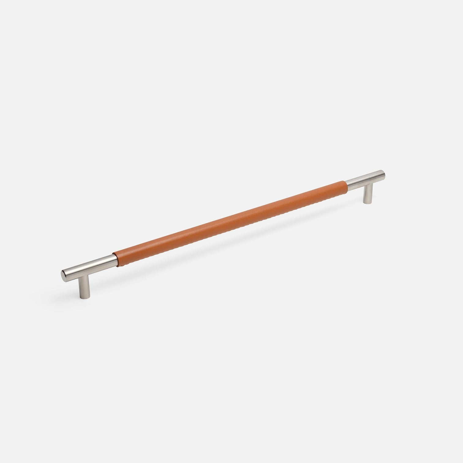Sora Leather Wrap Handle-SS | Saddle Brown